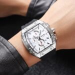SKMEI - 2363 - High Quality Luxury Watch - Silver
