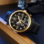 SKMEI - 2401 - High Quality Luxury Watch - Gold