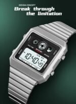 SKMEI - 2450 - High Quality Luxury Watch - Silver - Image 6