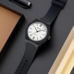 SKMEI - 2470 - High Quality Luxury Watch - White-Line