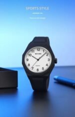 SKMEI - 2470 - High Quality Luxury Watch - White-Line - Image 3