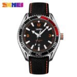 Skmei - 9291 - Fashion Business Genuine Strap Waterproof - Orange