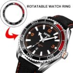 Skmei - 9291 - Fashion Business Genuine Strap Waterproof - Orange - Image 2