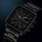 SKMEI - 9331 - Luxury Chronograph Wr30m Waterpoof Quartz - Black/Black - Image 5