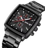 SKMEI - 9331 - Luxury Chronograph Wr30m Waterpoof Quartz - Black/Black