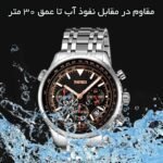 SKMEI - 9333 - High Quality Luxury Watch - Silver/Black - Image 6