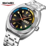 SKMEI - 9353 - Classic Stainless Steel Quartz Men Watch - Black