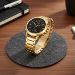 Skmei - 1652 (Chain) - Multifunctional Waterproof - Gold/Black-Steel - Image 5