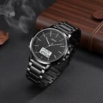 Skmei - 1652 (Chain) - Multifunctional Waterproof - Black/White-Steel - Image 2