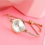 SKMEI - 1805 - Women Stainless Steel Quartz Waterproof Bracelet - silver - Image 2
