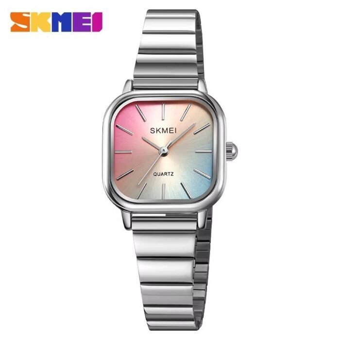 SKMEI - 2190 - Female Waterproof Luxury Stainless Steel - silver - Image 2