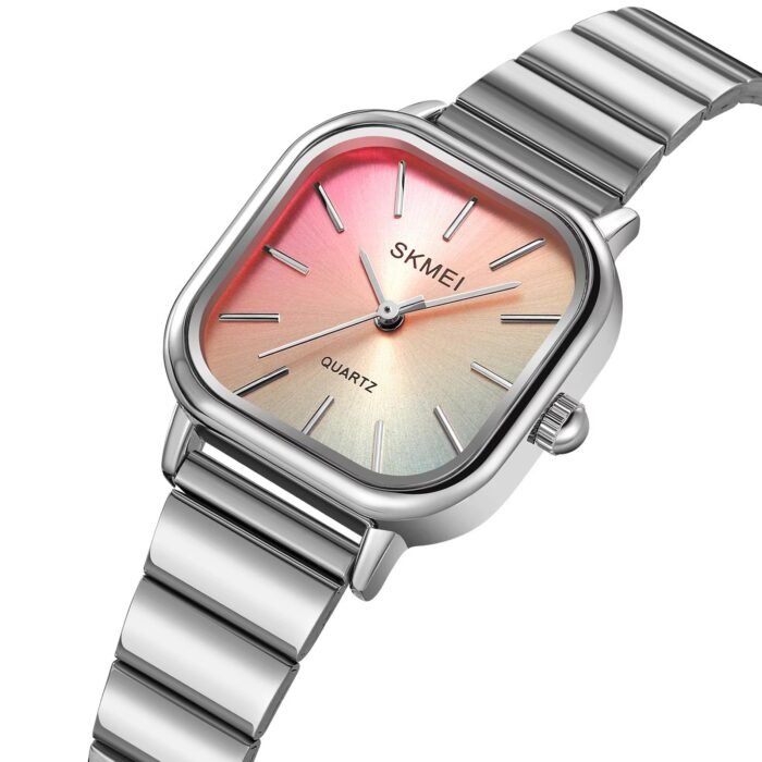 SKMEI - 2190 - Female Waterproof Luxury Stainless Steel - silver - Image 1