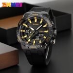 Skmei - 2276 - S-shock Sport Watch - Black/Gold - Image 3