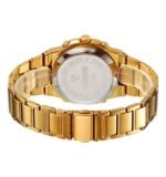 Skmei - 2279 - Dual Time Stainless Steel Digital Watch - gold/black - Image 4