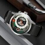 SKMEI - 2333 - Futuristic Analog Watch - silver/black - Image 4