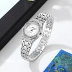 SKMEI - 2508 - Women Stainless Steel Luxury Watch - silver - Image 3