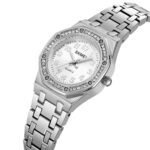 SKMEI - 2508 - Women Stainless Steel Luxury Watch - silver