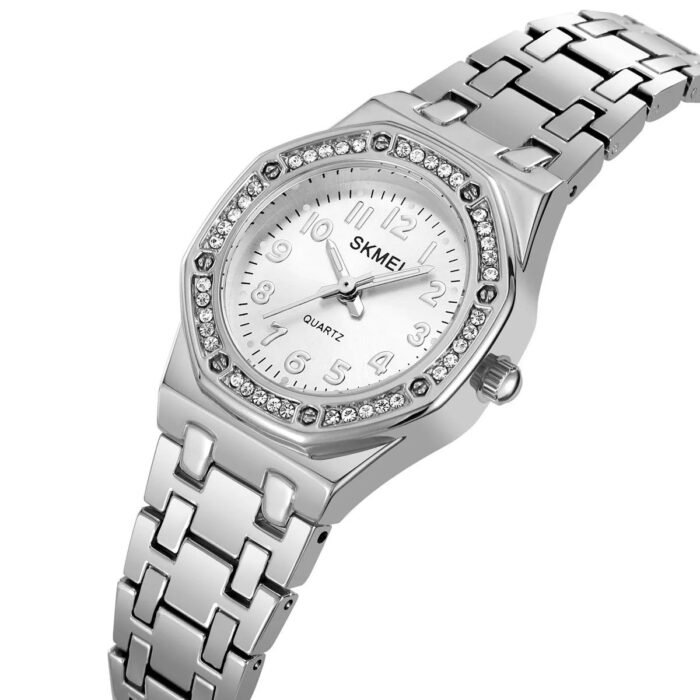 SKMEI - 2508 - Women Stainless Steel Luxury Watch - silver - Image 1