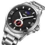 SKMEI - 9326 - High Quality Luxury Watch - silver-black