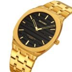 SKMEI - 9372 - High Quality Luxury Watch - Gold/Black