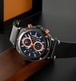 SKMEI - 9351 - High Quality Luxury Watch - black/black - Image 2
