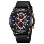 SKMEI - 9351 - High Quality Luxury Watch - black/black - Image 4