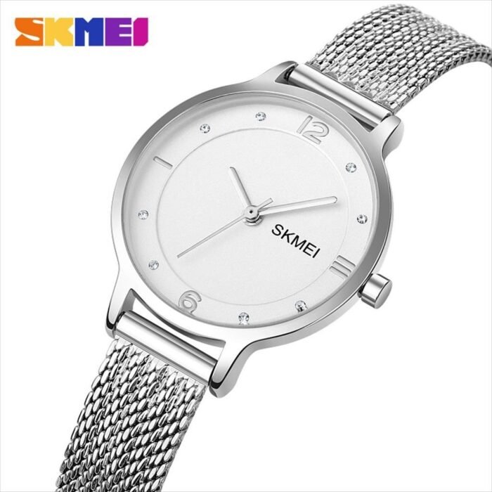 SKMEI - 1874 - Women Stainless Steel Quartz Watch - silver - Image 1