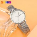 SKMEI - 1874 - Women Stainless Steel Quartz Watch - silver - Image 4
