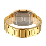 SKMEI - 1763 - Qibla Azan Time Reminder Prayer Watch - gold black - Image 3