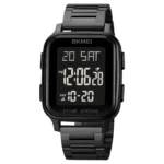 Skmei - 1859 - Digital Electronic LED Display Watch - black