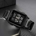 Skmei - 1859 - Digital Electronic LED Display Watch - black - Image 2