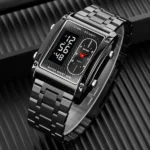 Skmei - 1868 (Chain) - Digital LED Luminous Waterproof - Black-Steel - Image 2