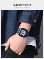 Skmei - 1894 - Digital Watch Waterproof - Blue/white - Image 3