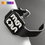 SKMEI - 1995 - Big Display Digital Watch - black/black - Image 2