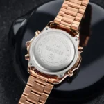 Skmei - 2049 - Multifunctional Waterproof Watch - rose gold/white - Image 3