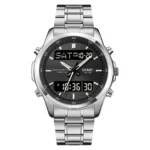 Skmei - 2049 - Multifunctional Waterproof Watch - Silver/Black