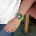 Skmei - 2100 - World Time 50m Waterproof - Yellow - Image 3