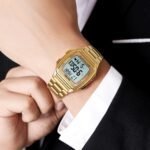 SKMEI - 2240 - Qibla Azan Time Reminder Prayer Watch - gold - Image 3