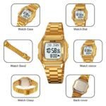 SKMEI - 2240 - Qibla Azan Time Reminder Prayer Watch - gold - Image 5