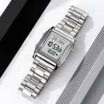 SKMEI - 2277 - Qibla Azan Time Reminder Prayer Watch - silver - Image 4
