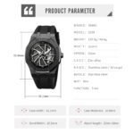 SKMEI - 2359 - Rotating Wheel Sports Edition Watch - black-silical gel - Image 8