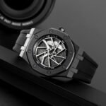 SKMEI - 2359 - Rotating Wheel Sports Edition Watch - black-silical gel - Image 5