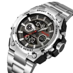 SKMEI - 2416 - Dual Display Sports Watch - silver - Image 2