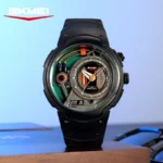 SKMEI - 2535 - Gents Quartz Watch - black - Image 5