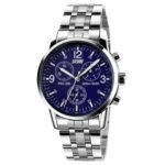 SKMEI - 9070 - Luxury Men Watch - blue stainless steel