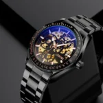 SKMEI - 9194 - Automatic Skeleton Machine - black - Image 4