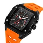 SKMEI - 9345 - Multifunctional Chronograph Quartz Watch - orange