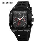 SKMEI - 9345 - Multifunctional Chronograph Quartz Watch - black - Image 2